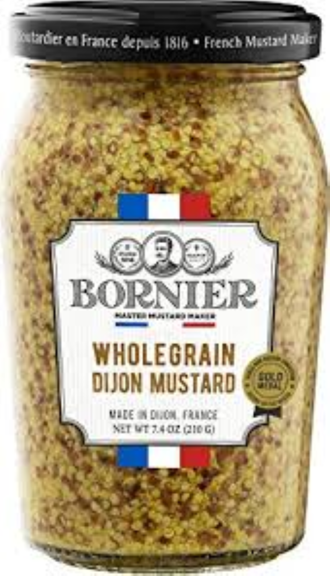 BORNIER WHOLEGRAIN MUSTARD 210G